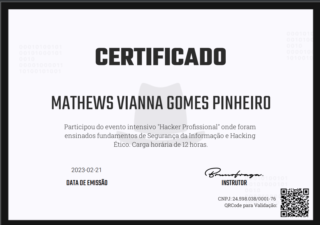 Intensivão Hacker Profissiona